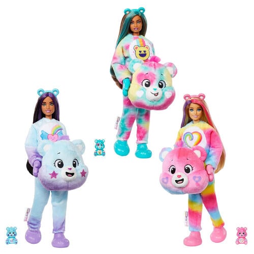 Barbie Cutie Reveal Care Bears Series 2 Bear Costume Doll - Assorted (1 Pc)