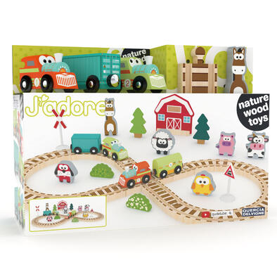 J'adore Farm Train Set