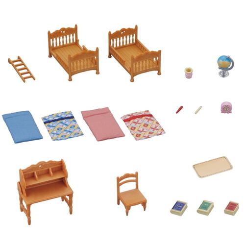 Sylvanian Children's Bedroom Set
