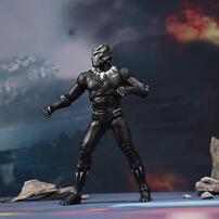 Marvel Black Panther with Plastic Holder (7 Inch)