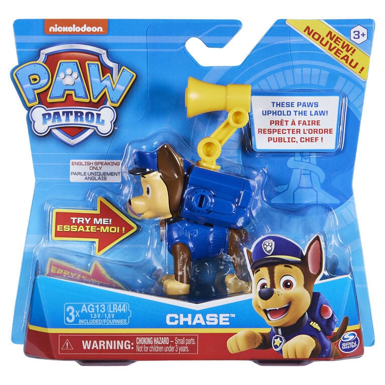 Paw patrol action hotsell pack pup set