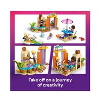 LEGO&reg; Friends Creative Beach and Travel Suitcase Buildable Toy Set 42672