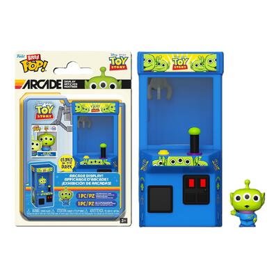 ฟิกเกอร์ Funko Bitty POP! ตัวละครเอเลี่ยนเรืองแสงในที่มืดจากเกมอาร์เคด ดิสนีย์ พิกซาร์