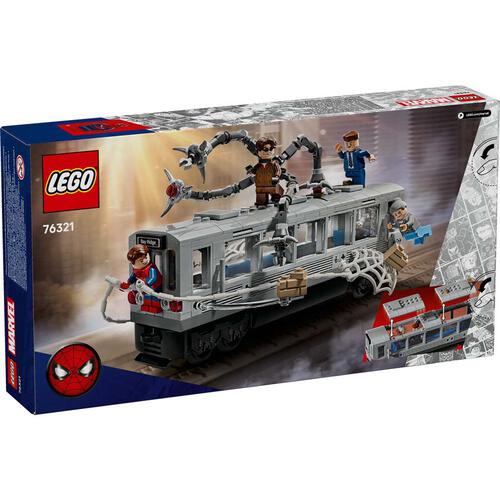 LEGO Marvel Super Heroes Spider-Man vs. Doc Ock Subway Train Scene 76321