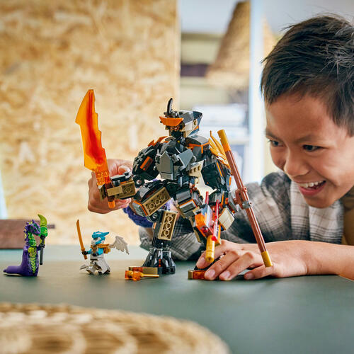 LEGO Ninjago Cole's Mission Mech & Dragon Zane 71854