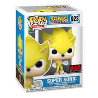 Funko POP! GAMES: Sonic the Hedgehog - Super Sonic Vinyl Figure #923 (AAA Anime Exclusive)