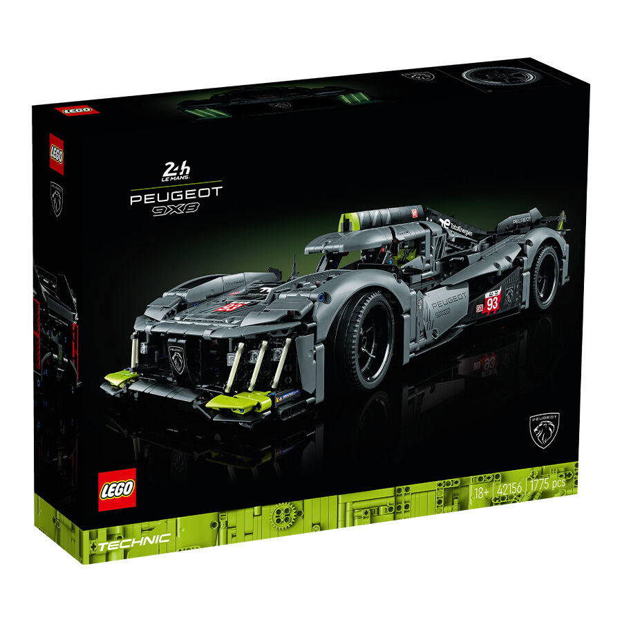 LEGO Technic PEUGEOT 9X8 24H Le Mans Hybrid Hypercar 42156 Toys R Us Thailand Official Website