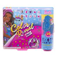 Barbie Color Reveal Peel Doll With 25 Surprise Fashion Reveal -Assorted