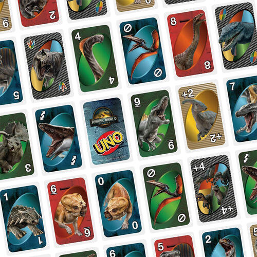 Uno Jurassic World Rebirth