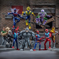 Blokees Marvel Hero Galaxy Version 06: Spider-Verse (GV06) Blind Box Model Kit