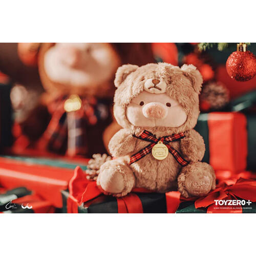 Lulu The Piggy Xmas Teddy Lulu Plush (14cm)