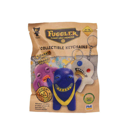 Fuggler Collectible Keychain Gold Edition - Blind Box (1 Pc)