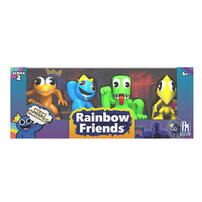 Rainbow Friends 4-Pack Minifigures Series 2 - Neon Finishes