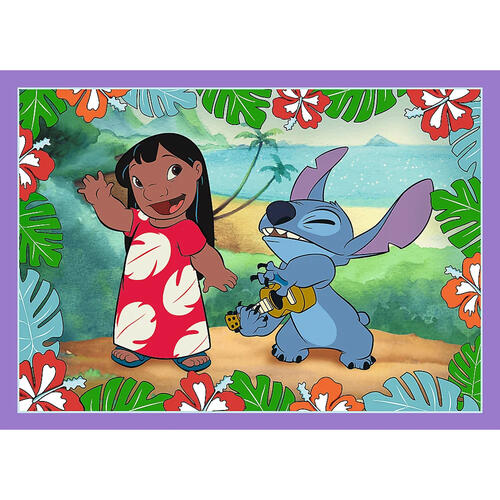 Disney Stitch 4 In 1 Lilo & Stitch's Crazy Day Puzzle