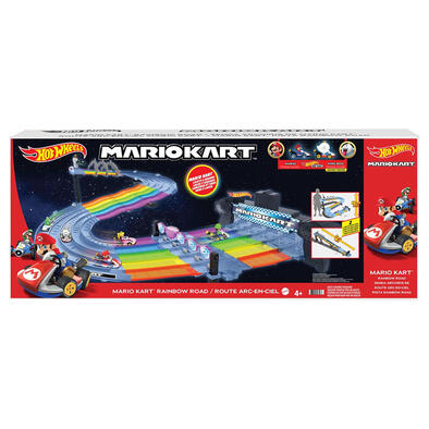 Hot Wheels Mario Kart Rainbow Road