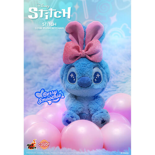 Hot Toys Stitch - Stitch Cosbi Plush Keychain - คละแบบ