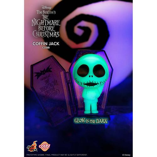 Hot Toys Disney The Nightmare Before Christmas Cosbi Plush Keychain Collection Blind Box - Assorted (1 Pc)