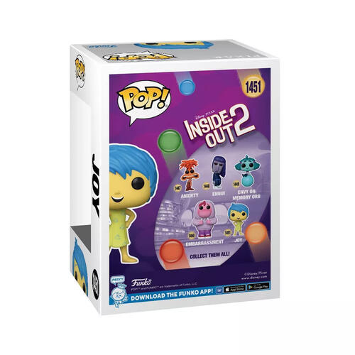 Funko Pop! Disney: Inside Out 2 Joy