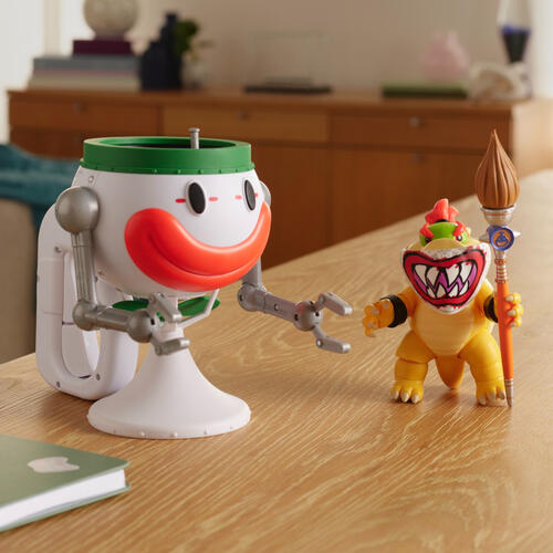 The Super Mario Galaxy Movie 5-Inch Bowser Jr. Figure With Clown Car