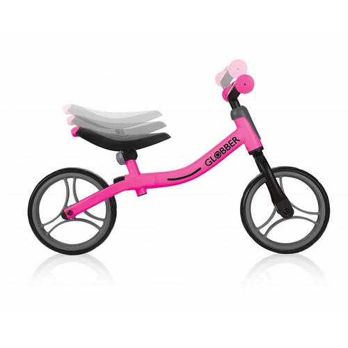 Globber Go Bike Black/Neon Pink Balance Bike