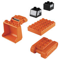 Tomica Plarail Block Bulldozer