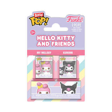 Funko Bitty POP! Hello Kitty and Friends - My Melody & Kuromi Vinyl Figures Pack