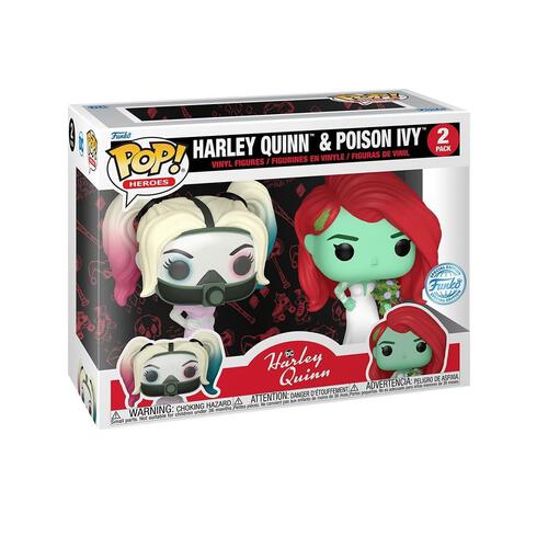 Funko POP! Heroes: Harley Quinn and Poison Ivy Wedding Vinyl Figures