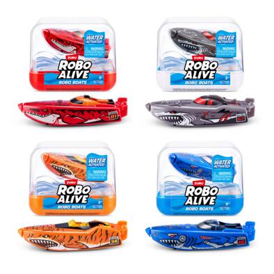 Zuru Robo Alive Water Activated Series 1 Swimming Boats - Assorted