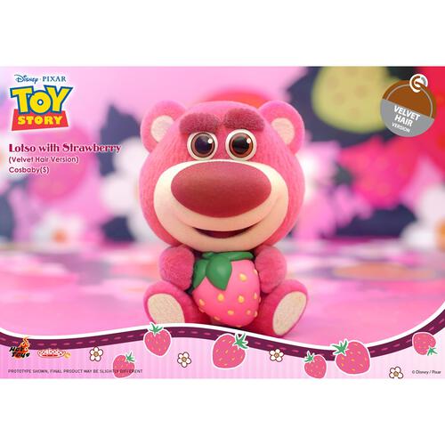 Hot Toys Toy Story Lotso with Strawberry (Velvet Hair Version) Cosbaby (S)