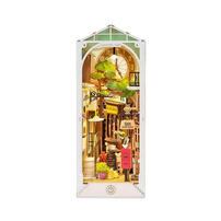 Robotime Rolife Sunshine Town Book Nook Shelf Insert
