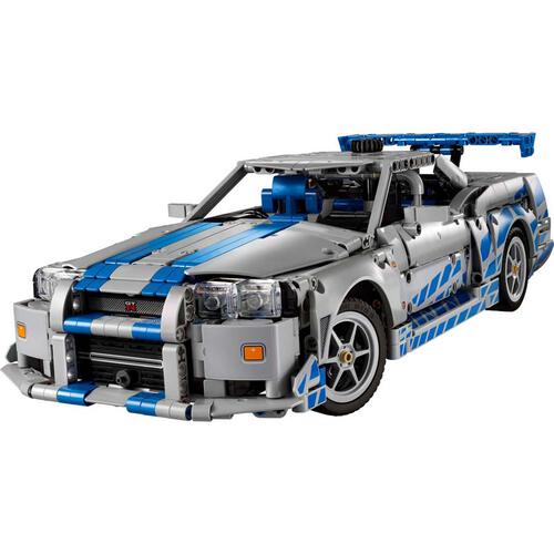 LEGO Technic 2 Fast 2 Furious Nissan Skyline GT-R (R34) Car 42210