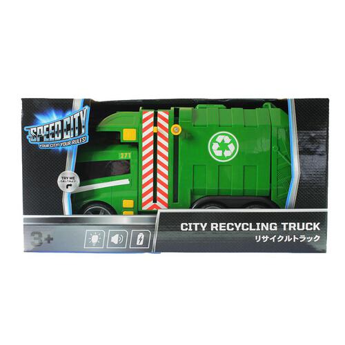 Speed City สปีด ซิตี้ ซิตี้ รีไซเคิล รถเก็บขยะ