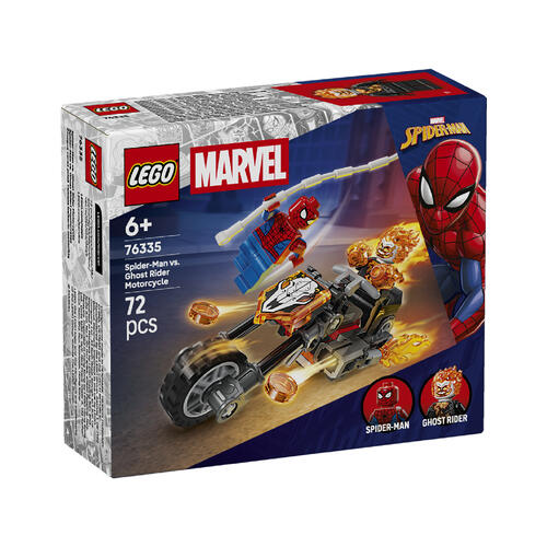 LEGO Marvel Super Heroes Spider-Man vs. Ghost Rider Motorcycle 76335