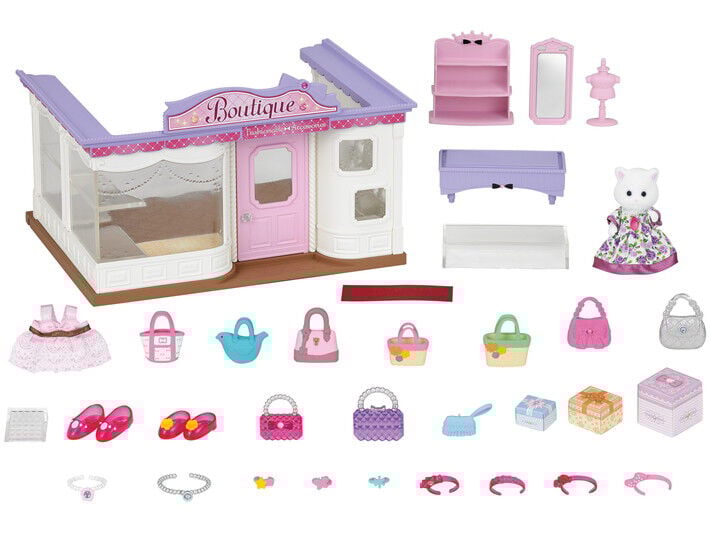 Sylvanian families boutique set hot sale