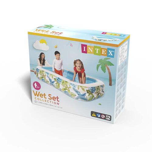 Intex Tropical Swim Center Family Pool
