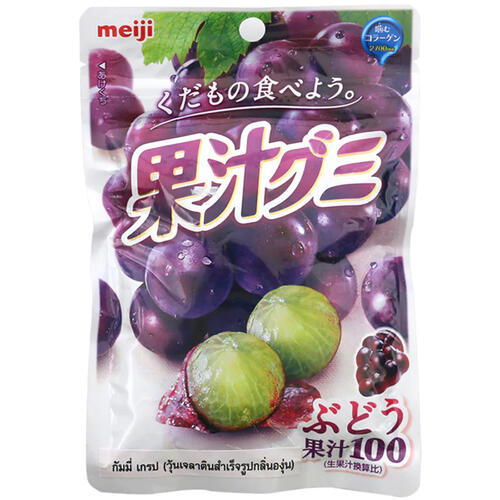Meiji Kajyu Gummy Grape