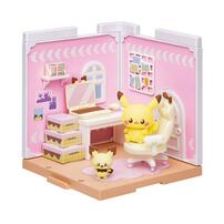 Takara Tomy Pokemon Pokepeace House Hobby Room Pichu & Pikachu Set