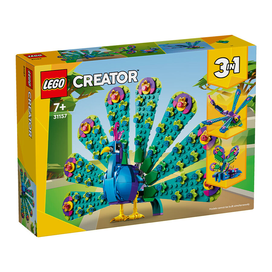 LEGO Creator Exotic Peacock 31157 Toys