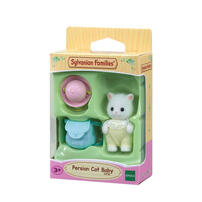Sylvanian Families Persian Cat Baby Set