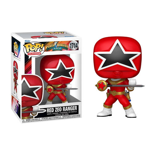 Funko POP! TV: - Power Rangers Zeo: Red Zeo Ranger Vinyl Figure