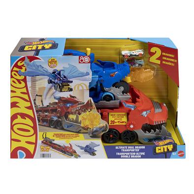 Hot Wheels City Ultimate Dual Dragon Transporter