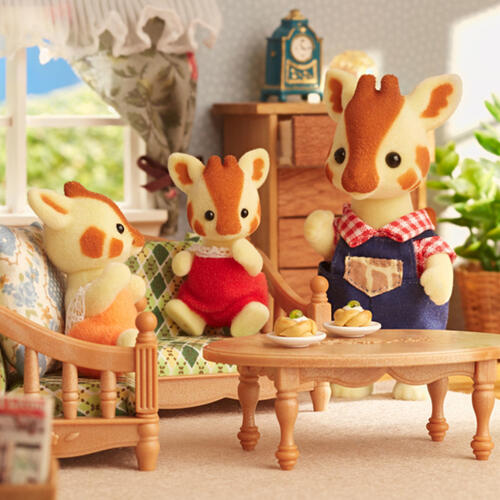 Sylvanian Families High branch Giraffe Family