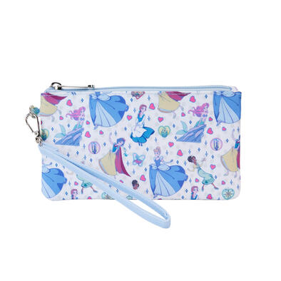 Loungefly Disney Princess Manga Style Nylon Wristlet Wallet