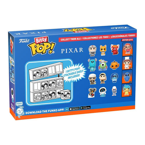 Funko Bitty Pop! Pixar 4 Pack - Assorted (1 Pc)