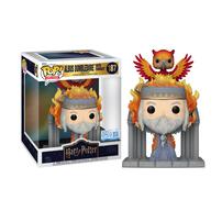 Funko POP! Deluxe Harry Potter: Albus Dumbledore with Fawkes Vinyl Figure