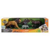 Wild Quest Lion Jungle Animal Playset