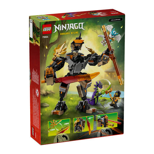 LEGO Ninjago Cole's Mission Mech & Dragon Zane 71854