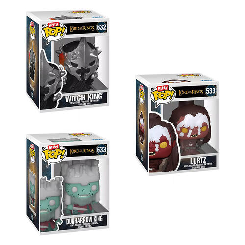 Funko Bitty Pop! The Lord Of The Rings - Witch King (4 Pack) - Assorted