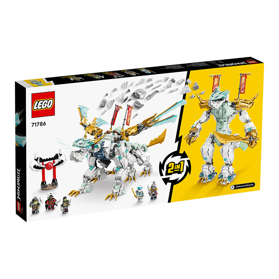LEGO Ninjago Zane s Ice Dragon Creature 71786 Toys R Us Thailand Official Website