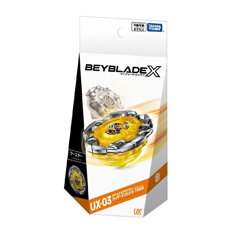 Beyblade X UX-03 wizard rod新品未開封 Beyblade X UX-03 Booster Wizard Rod 5-70DB | Toys